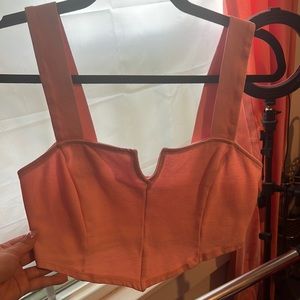 Gorgeous corset like crop top!